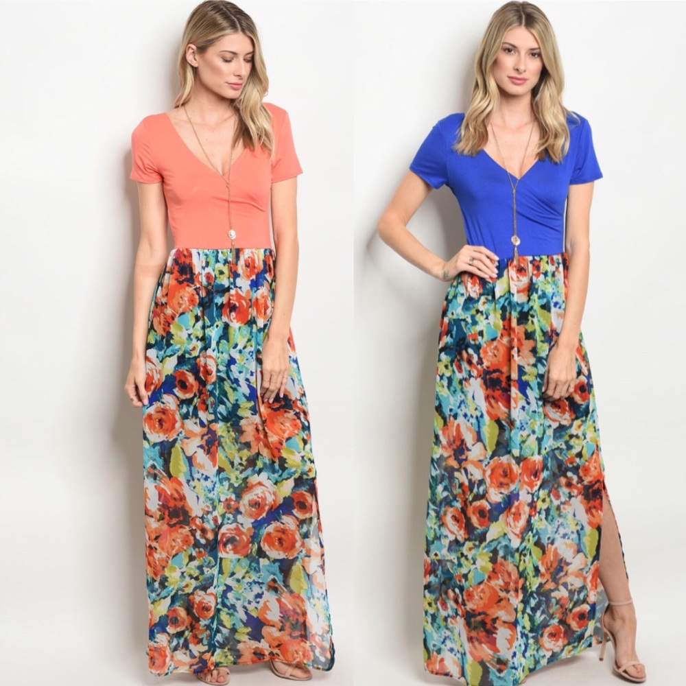 NWT Women’s Floral Maxi Dress stitch fix deal